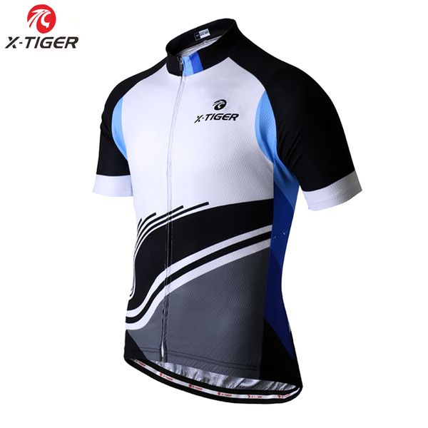 

x-tiger short sleeve cycling jersey summer mountain bicycle clothing maillot ropa ciclismo racing bike clothes cycling clothing, Black;red