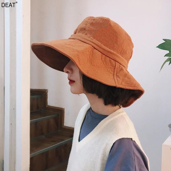 

deat] 2019new spring summer round dome temperament draw string bowknot casual fishermen hat women fashion tide all-match 10c996, Blue;gray