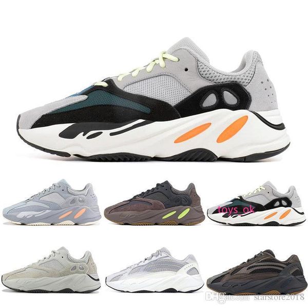 

salt 2019 nertia 700 kanye west wave runner static 3m reflective mauve grey sports running shoes men women sports sneaker shoes size 36-46