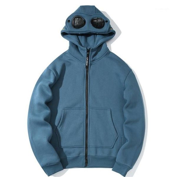 

solid color coat winter fashion male hooded sweatshirt designer mens cardigan hoodies luxury loose, Black