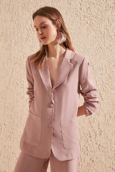 

trendyol pocket detail jacket twoss20ce0012, Black;brown