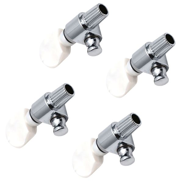 

4 x semi-closed banjo mechanics tuning pegs with bushing guitar parts