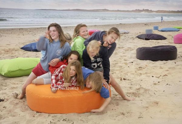 

round huddle bean bag, island beanbag cushion, relaxing bean sofa seat pads , extra big size double seats for children and man