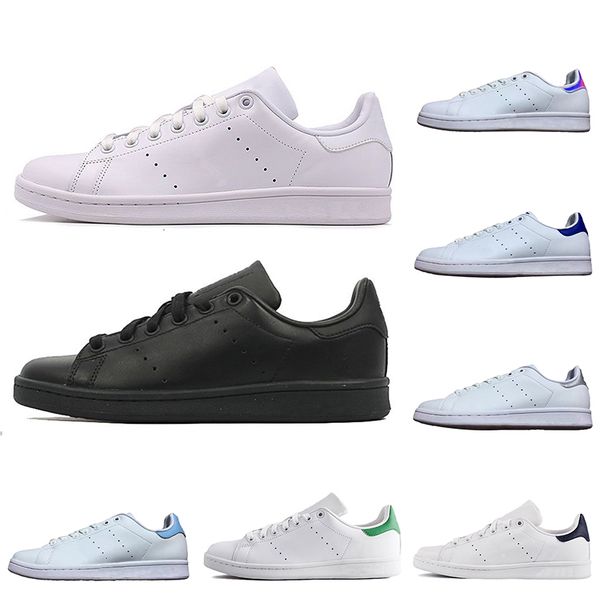 

smith casual shoes raf simons stan smiths spring copper white red green fashion leather brand women wen shoes flats sneakers