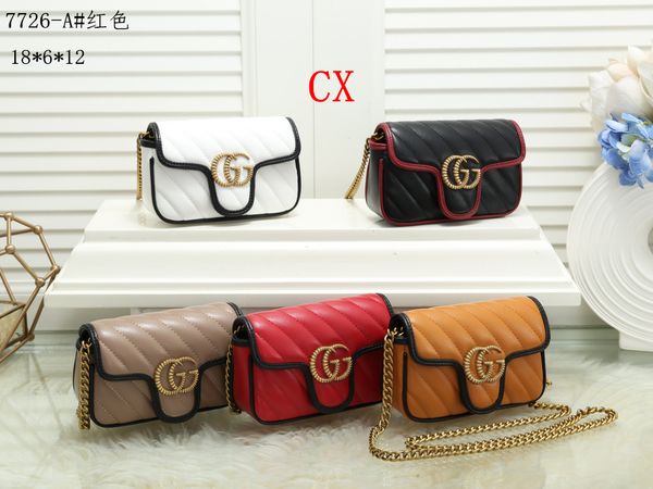 

2020 new shoulder bag leather bucket bag ms. famous brand designer handbag crossbody bag 7726