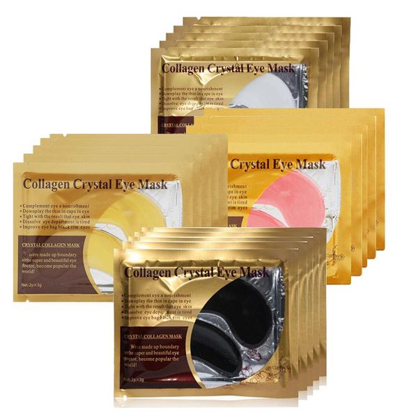 

new crystal collagen gold powder eye mask crystal eye mask eyes masks dark circle ing