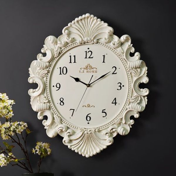 

resin wall clock modern design nordic art creative decoration wedding clock relogio de parede vintage home decor qze127