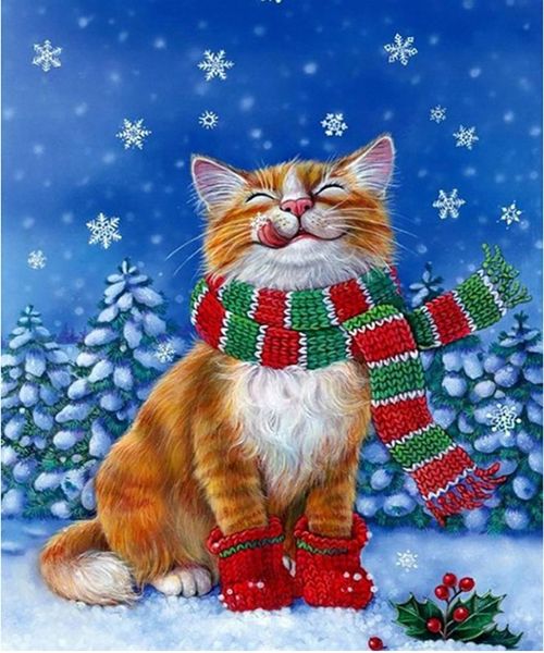 

full square/round drill 5d diy diamond painting "cat" embroidery cross stitch mosaic home decor art experience toys gift a0366