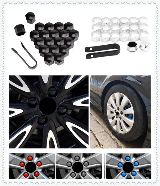 

20pcs car wheel cover screw protector nut dustproof 17 19 21mm for kia rio k4 k5 sportage sorento venga avante