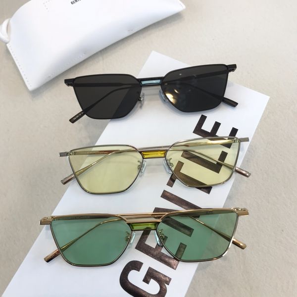 

new gm rounded metal frame stylish square eyeglasses glasses clear lens women men eyewear for karma, White;black