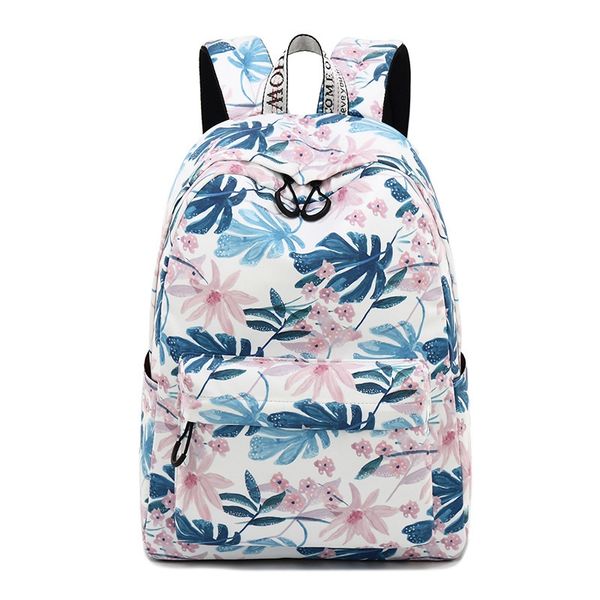 

women backpacks floral print backpacks canvas backpack school bag for girls rucksack female travel backpack