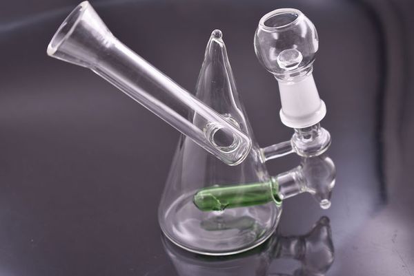 Großhandel billige Mini Heady Glass Dab Rigs Bong Kleine Bohrinsel Coole Dab Bong Glaswasserpfeifen Einzigartige trinkbare Bubbler-Pfeife