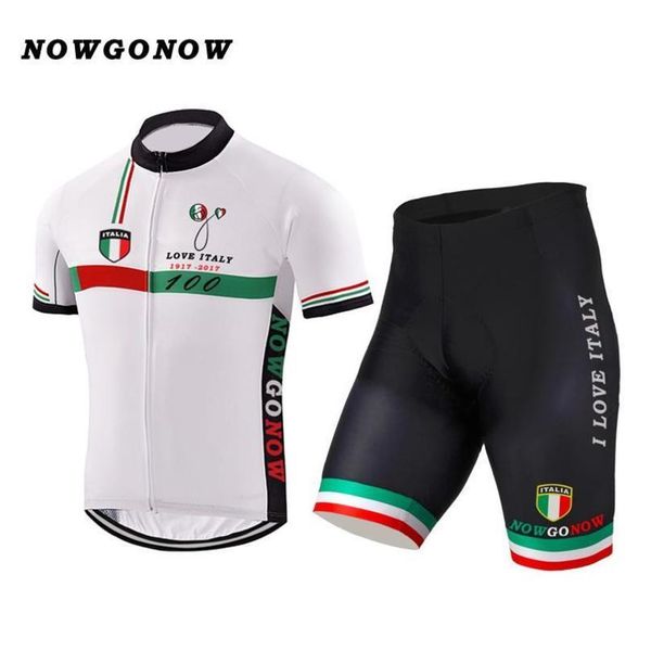 

new customized jiashuo white italy italia mtb road racing team bike pro cycling jersey sets bib shorts clothing breathing air, Black;blue