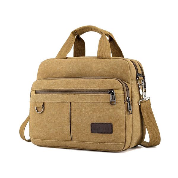 

men's handbag casual multi-function shoulder bag briefcase messenger bag casual tote
