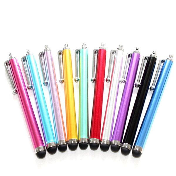 

light mobile phone capacitor pen metal handwriting touch screen pen mobile phone tablet universal touch pen
