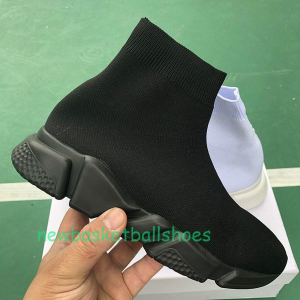 

дешевые платформы speed ​​trainer mens женщин носок обувь черный белый красный мужчины женщины лучшие качества мода кроссовки повседневная о, Black