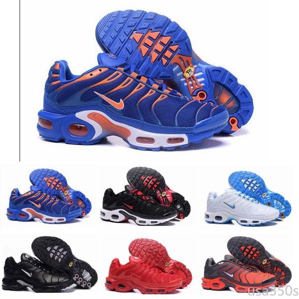 

2020 новый дизайн верхнего качества tn мужская обувь дышащая сетка chaussures homme tn requin тапочки сандалии идущие размер 7-12 a2, Black