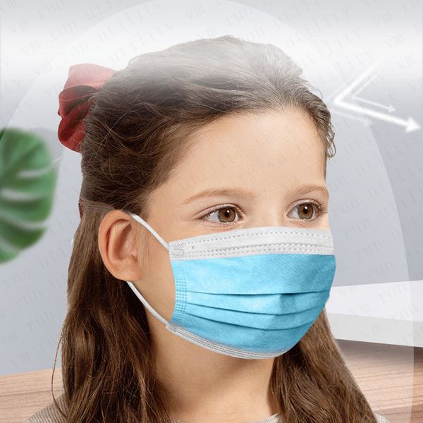 

корабль dhl! детские защитные маски для лица одноразовые защитные рот нос крышка маска anti pm2. 5 удобная маска для детей от 3 до 12 лет