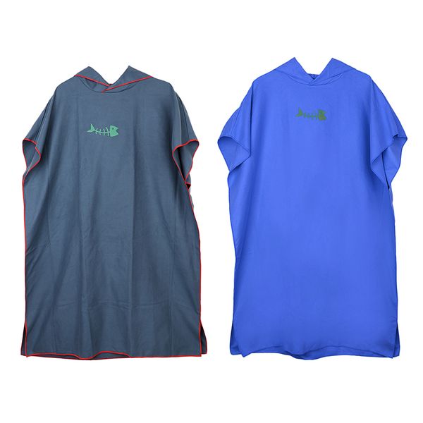 

2x 109x88 cm outdoor sports quick-drying absorbent cloak for adults