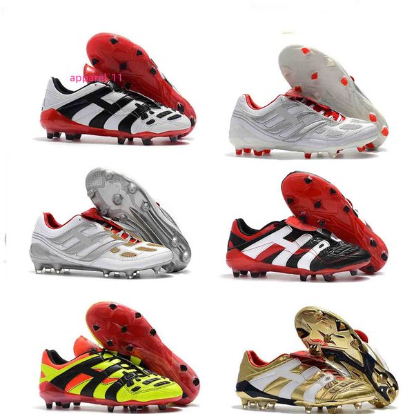 

wholesale predator mania predator precision clats black gold limited edition size eu39-45 soccer football shoes