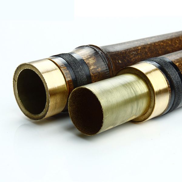 

chinese vertical bamboo flute 8 holes xiao accurately tuned chromatic musical instrument g/f key with accessories