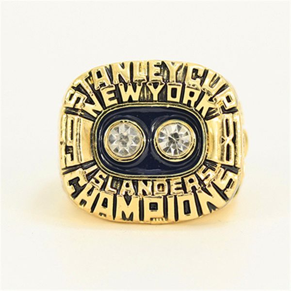 

1981 new york islanders hockey championship ring wholesale ing, Golden;silver