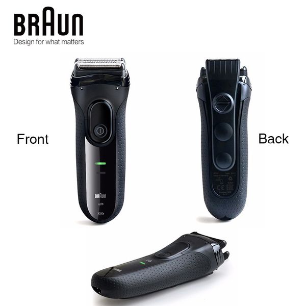 Bruan Series 3 Electric Shaver 3020s 3 Replaceable Razor Heads