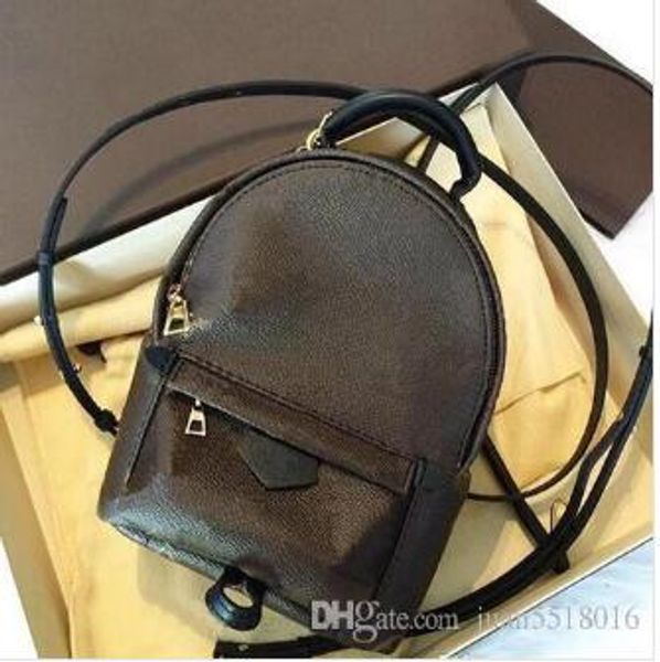 

2018 pu fashionback women pack shoulder bag handbag presbyopic mini backpack messenger bag mobile phonen purse 20cm