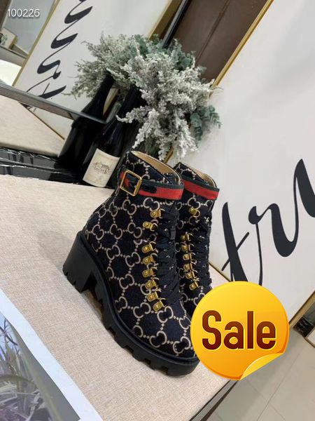 

wool ankle boot ebony women boots lug soled heeled booties lace-up with eyelets female motorcycle martin ankle boots 3sun, Black