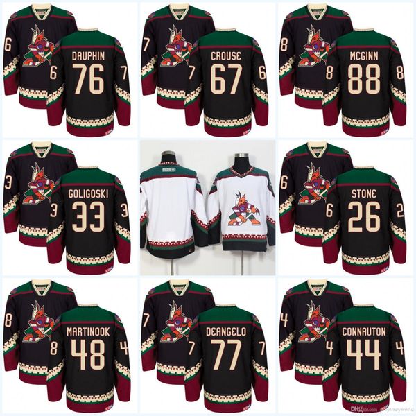 

Arizona Coyotes 33 Alex Goligoski 48 Martinook 26 Michael Stone 41 Mike Smith 44 Kevin Connauton 67 Lawson Crousel Deangelo Jersey