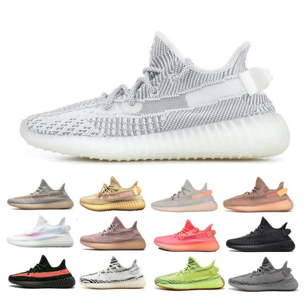 

2 gid glow antlia static black true form clay mens running shoes kanye west v womens athletics sneakers outdoor shoes