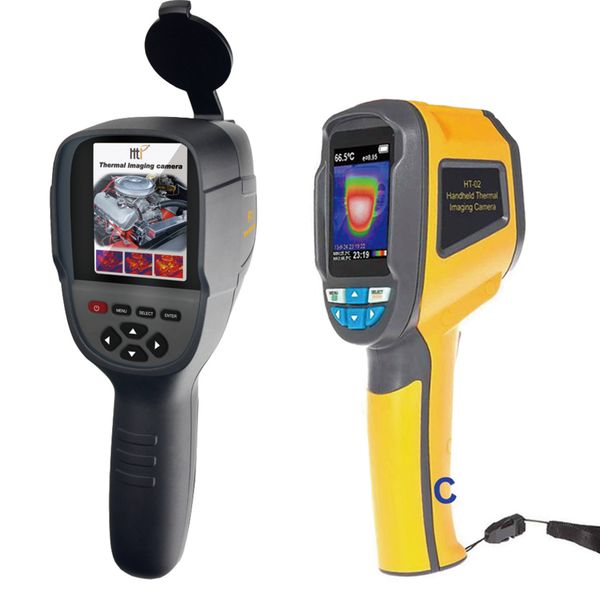 

handheld thermal camera thermal imager ir infrared thermometer temperature thermal imaging tool ht-02 ht-18
