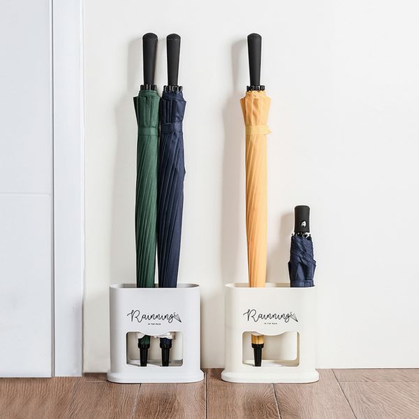 2019 Oval Umbrella Stand Rack Draining Can Shelf Storage 4 Holes Holder Home Hallway Entryway Office Organizer From Anzhuhua 32 48