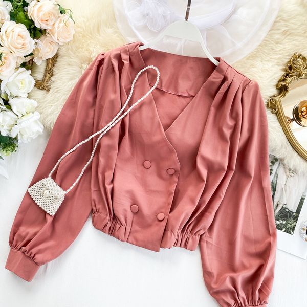 

2019 new fashion women's clothing autumn womens shirts womens and blouses, White