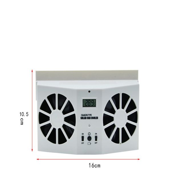 

solar car ventilator automobile fan