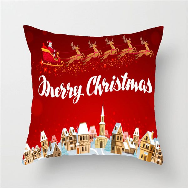

new year christmas decor for home adornos de navidad home decoration accessories christmas ornaments navidad natal cushion cover