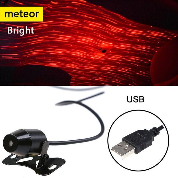 

universal car atmosphere lamp starry sky night light interior lamp star roof decoration with rotating car projection light