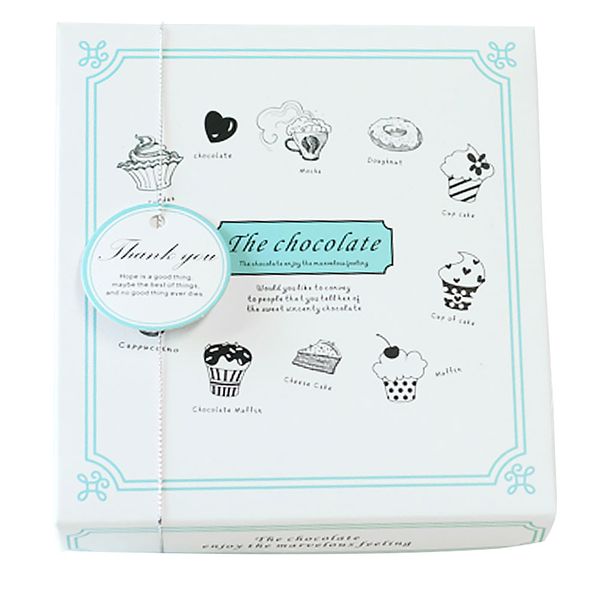 

candy paper box cookie hand drawn valentine's day chocolate birthday christmas gifts fresh