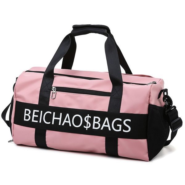 

gym bag women shoe compartment waterproof sport bags for fitness travel training yoga mat bag luggage handbag dry wet bags