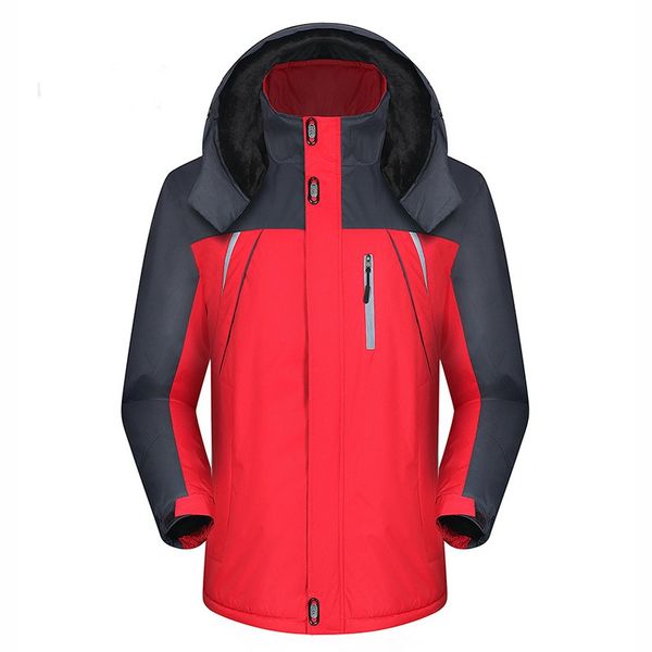 

men women hiking jackets outdoor sports windbreaker climbing camping trekking skiing male softshell thermal coats, Blue;black