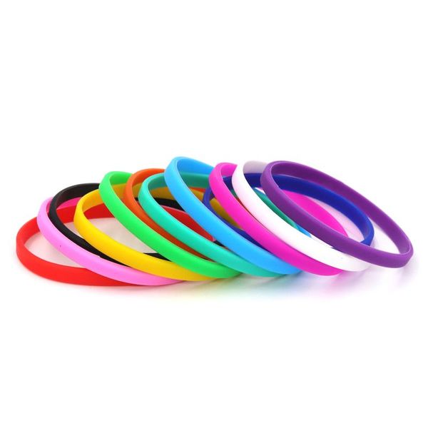 

5 pieces mix color fitness wristband rubber silicone men's women's children's bracelet for man gift jewelry glow in the dark, Golden;silver