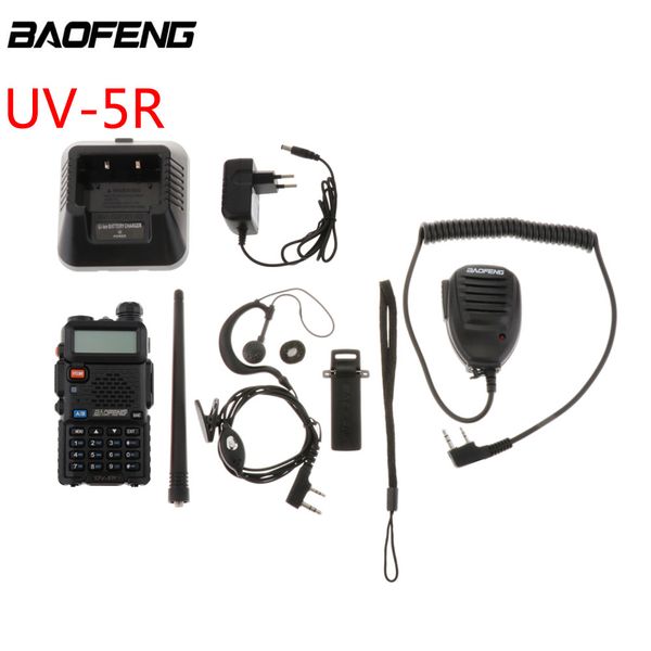 

baofeng uv-5r 8w high powerful two way radio walkie talkie 5 watts cb ham portable radio 10km long range pofung uv5r