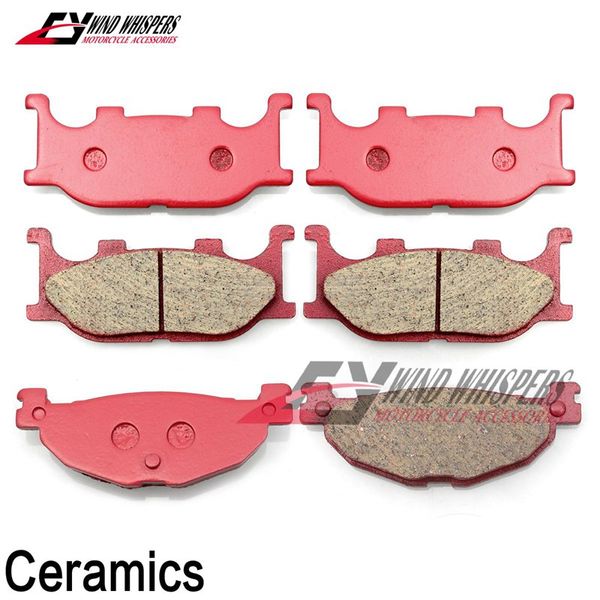 

motorcycle ceramic front rear brake pads for yamaha cp 250 05-06 yp 400 yp400 majesty 05-13 xp500 t-max tmax 500 04-07