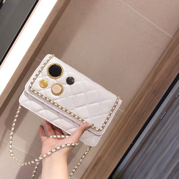 

2020 designer handbag shoulder bag sheepskin women bags fashion chain crossbody women messenger bag with box