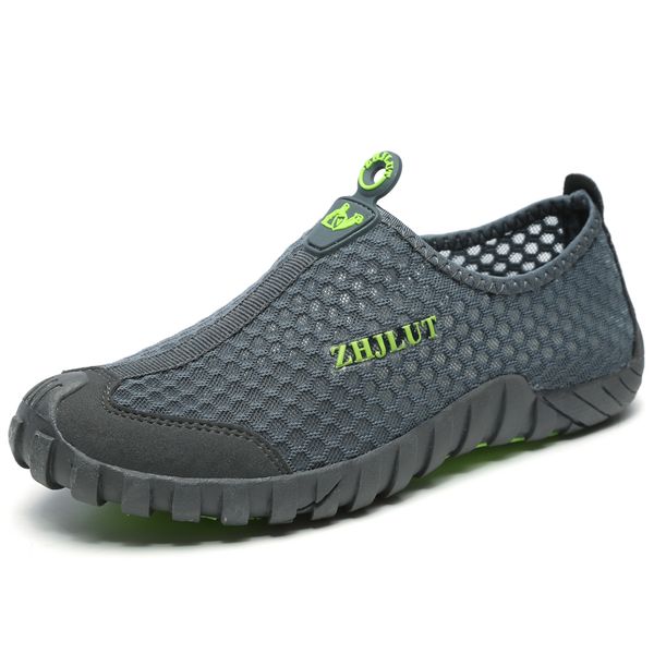 

aqua shoes summer shoes woman breathable mesh sneakers men water upstream river beach sandals diving socks tenis masculino
