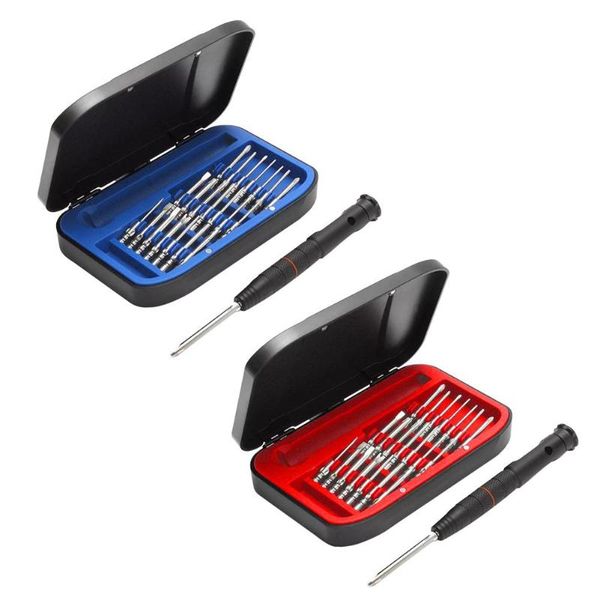 

22 in 1 s2 steel screwdriver kit metal loose leaf and powerful magnet small precision lapcomputer mobile phone