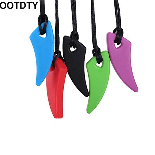 

baby chew necklace food grade silicone sensory chewable toy for kids baby autism