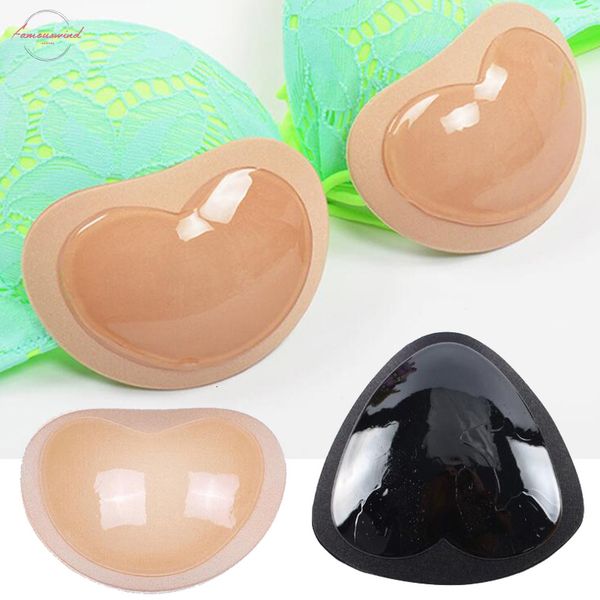 

swimwear women bikini swimming suit bra 2pcs bikini pads lift up lifting chest sticker swimsuit nipple cover bikinis 2020, White;black