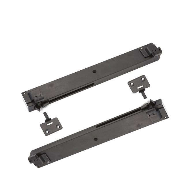 

easy install antique 2pcs soft close mechanism buffer damper system for sliding barn door hardware track