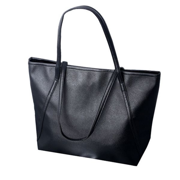 

new simple winter larger capacity leather messenger bag women convenient and simple bag casual handbag women fashion 2019